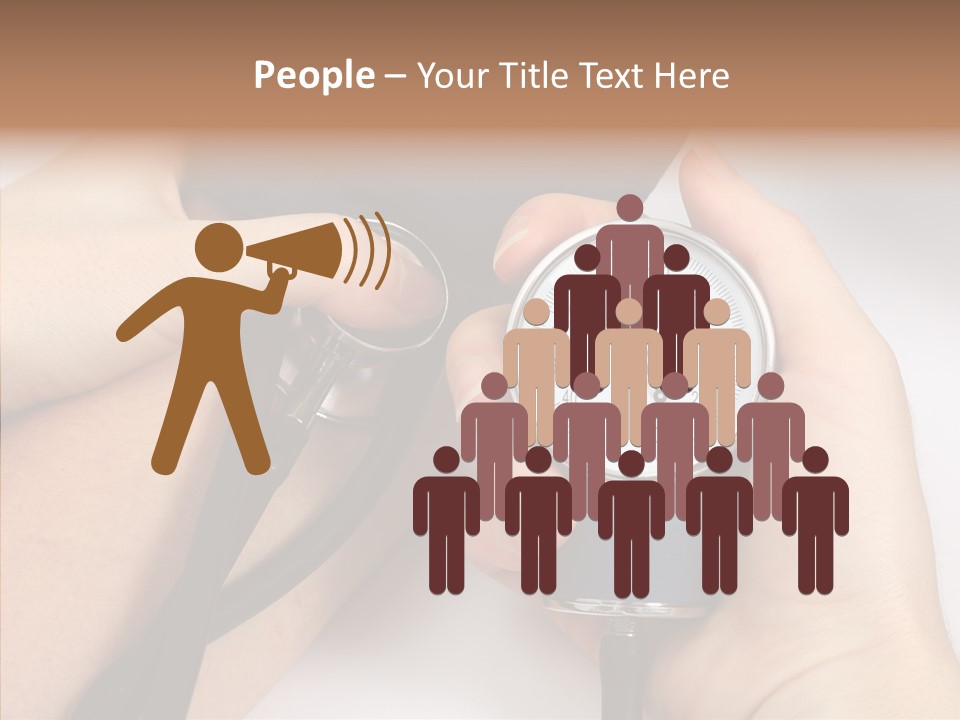 Healthy Staff Healthcare PowerPoint Template