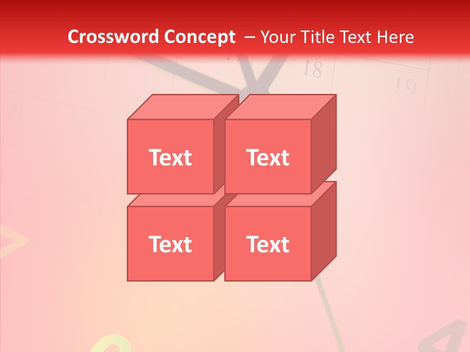 Holiday Meeting Face PowerPoint Template