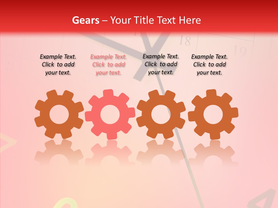 Holiday Meeting Face PowerPoint Template