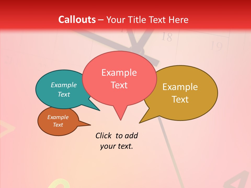 Holiday Meeting Face PowerPoint Template