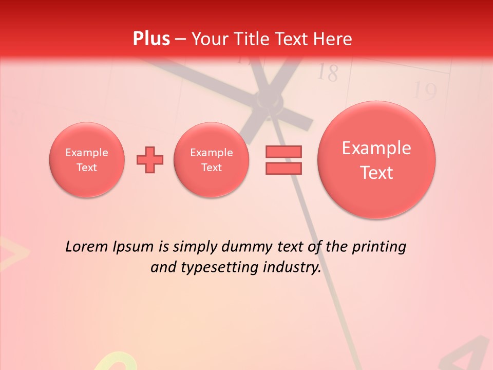 Holiday Meeting Face PowerPoint Template