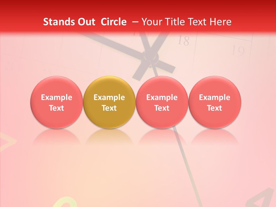 Holiday Meeting Face PowerPoint Template