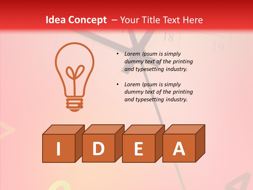 Holiday Meeting Face PowerPoint Template
