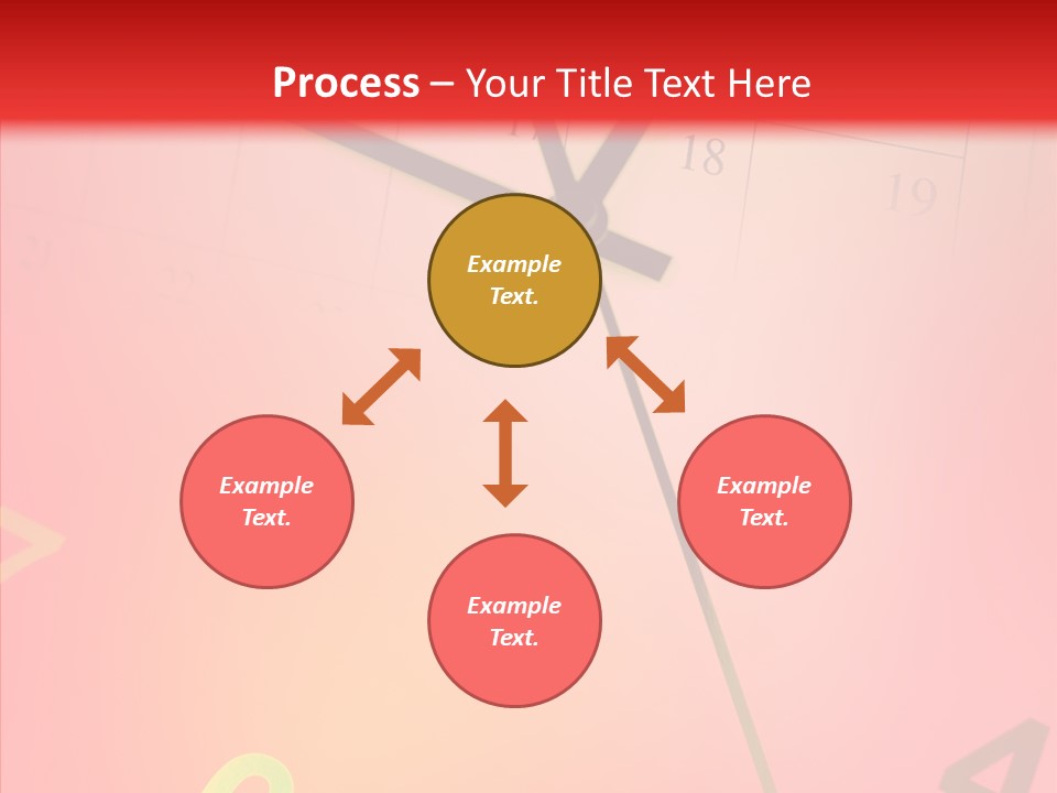 Holiday Meeting Face PowerPoint Template