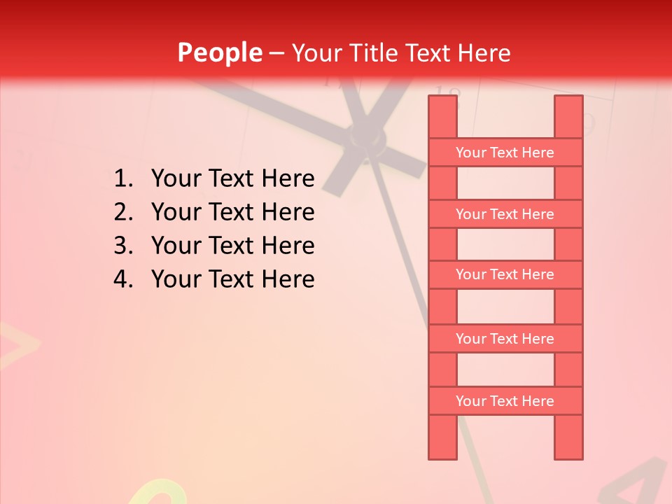 Holiday Meeting Face PowerPoint Template