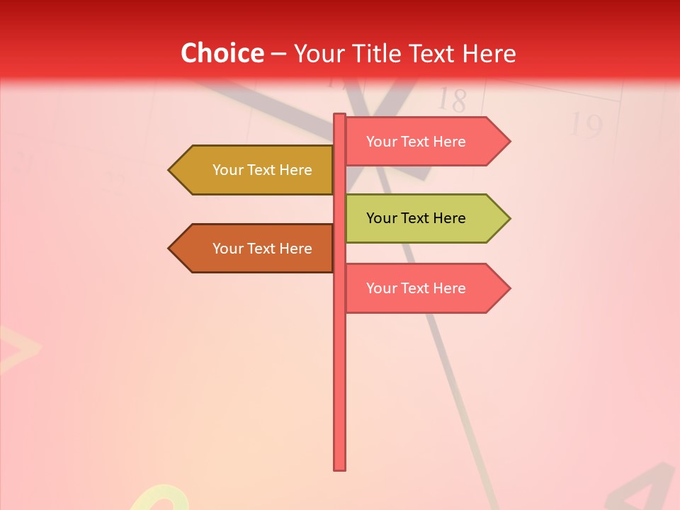 Holiday Meeting Face PowerPoint Template