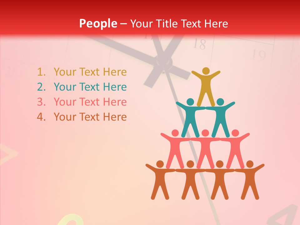 Holiday Meeting Face PowerPoint Template