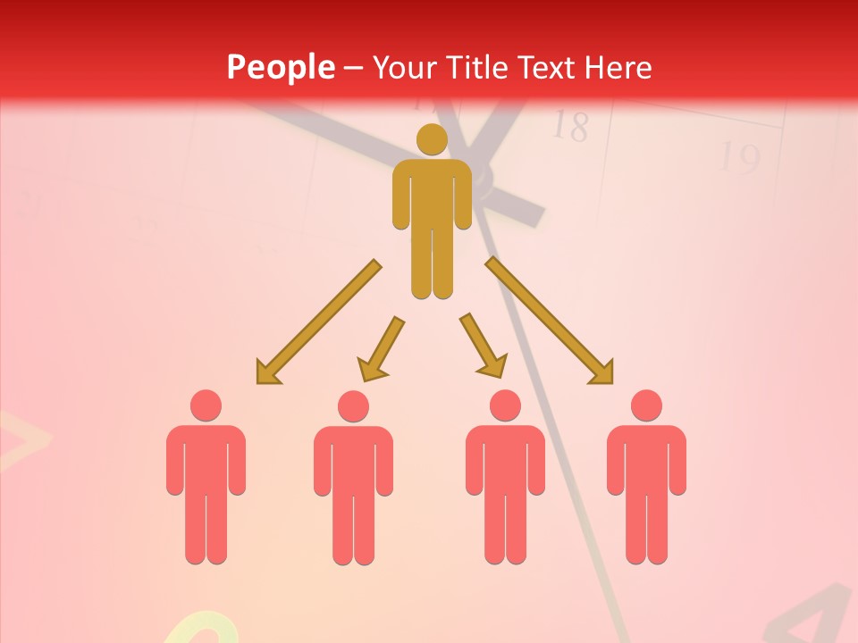 Holiday Meeting Face PowerPoint Template