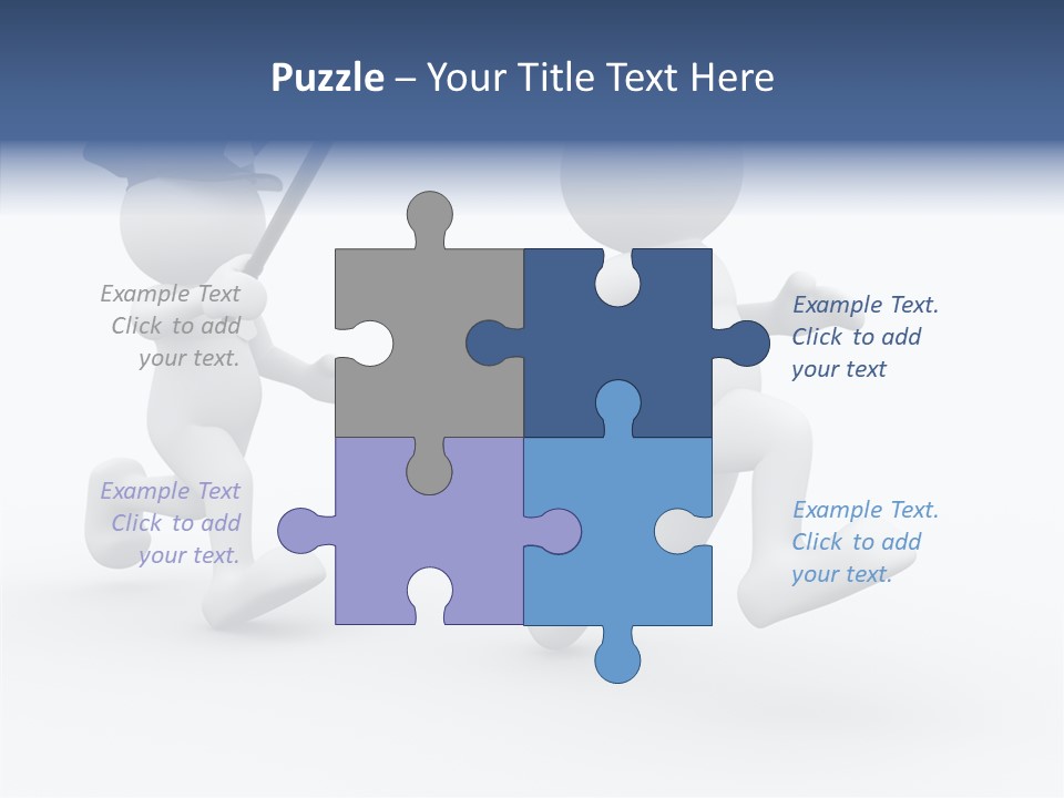 Serious Object Police PowerPoint Template