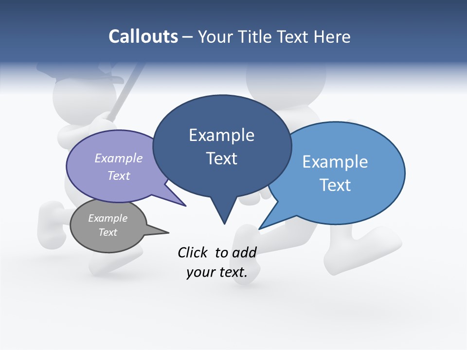 Serious Object Police PowerPoint Template