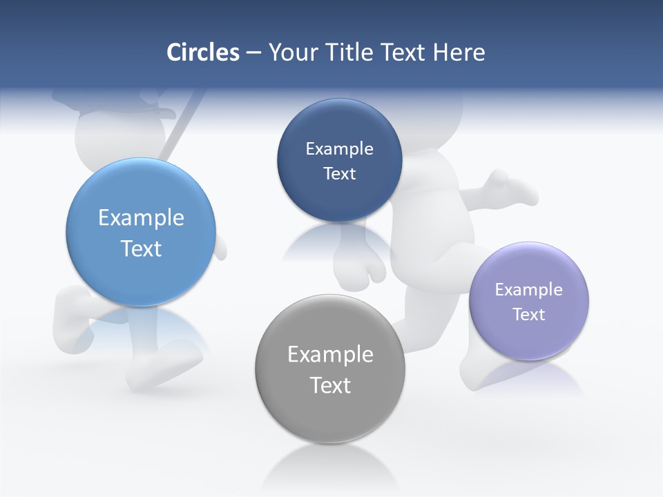 Serious Object Police PowerPoint Template