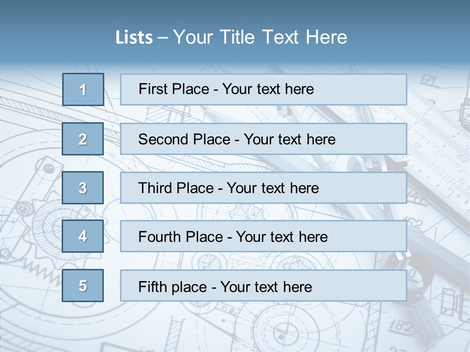 Engineering Tool Aggregate PowerPoint Template