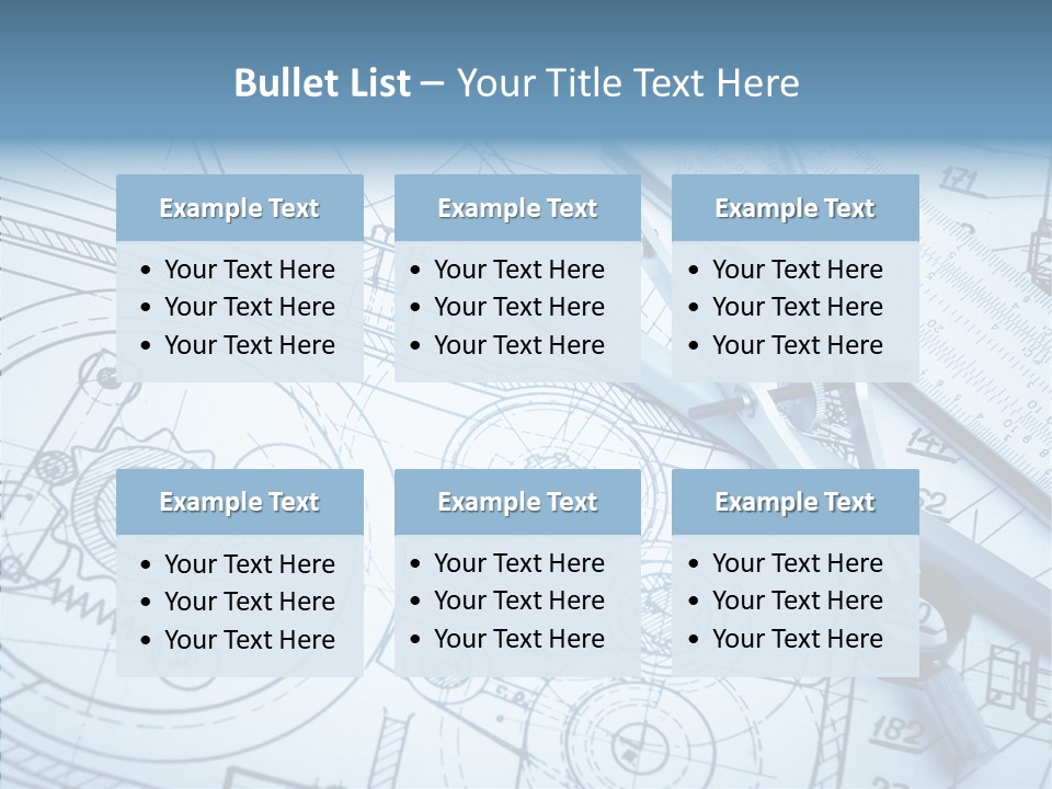 Engineering Tool Aggregate PowerPoint Template