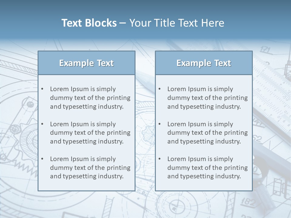 Engineering Tool Aggregate PowerPoint Template