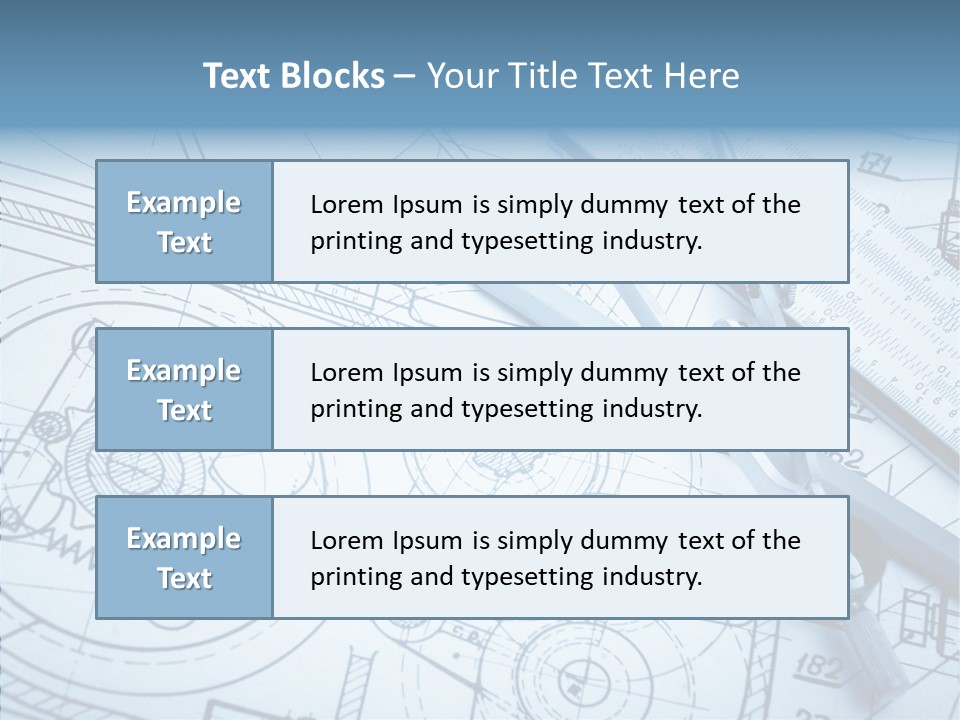 Engineering Tool Aggregate PowerPoint Template