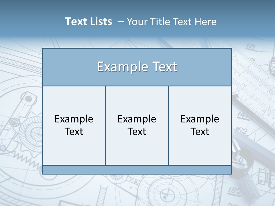 Engineering Tool Aggregate PowerPoint Template