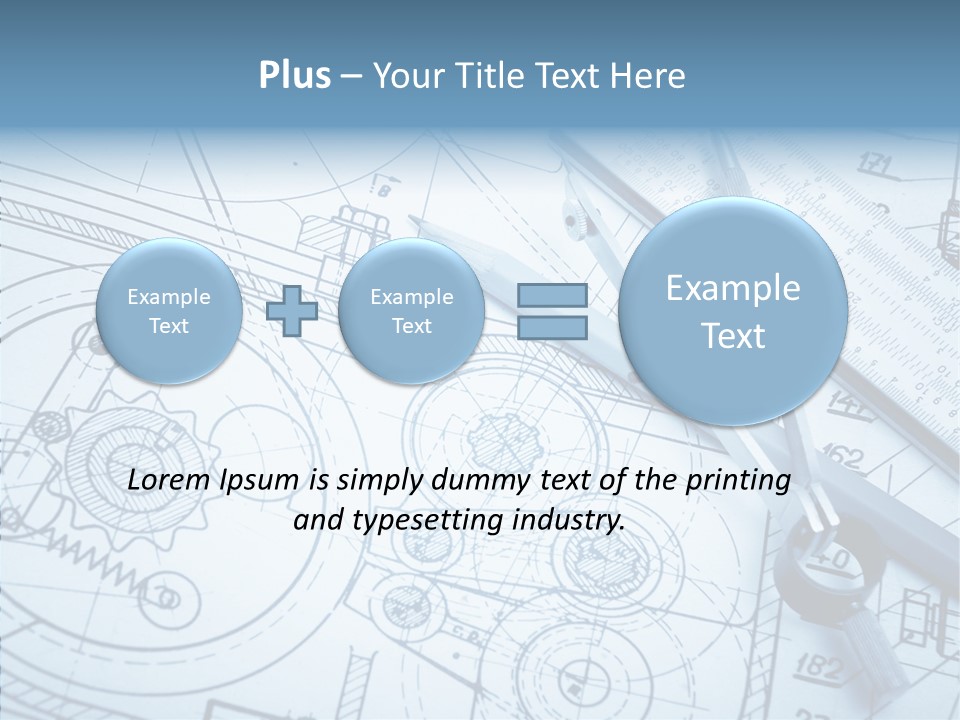Engineering Tool Aggregate PowerPoint Template