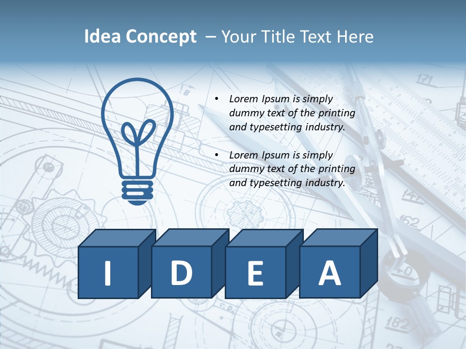 Engineering Tool Aggregate PowerPoint Template
