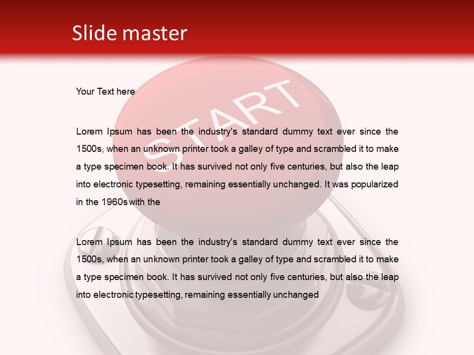 Icon Symbol Warning PowerPoint Template