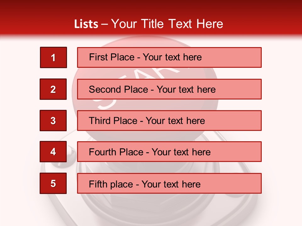 Icon Symbol Warning PowerPoint Template