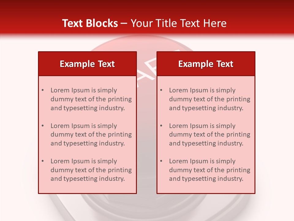 Icon Symbol Warning PowerPoint Template
