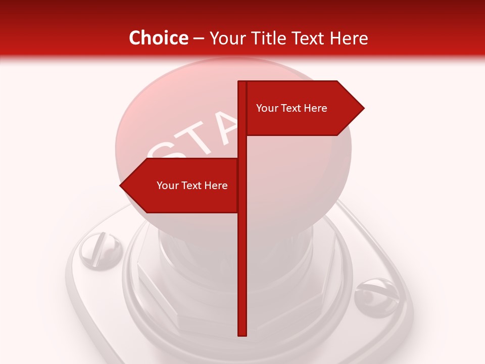 Icon Symbol Warning PowerPoint Template