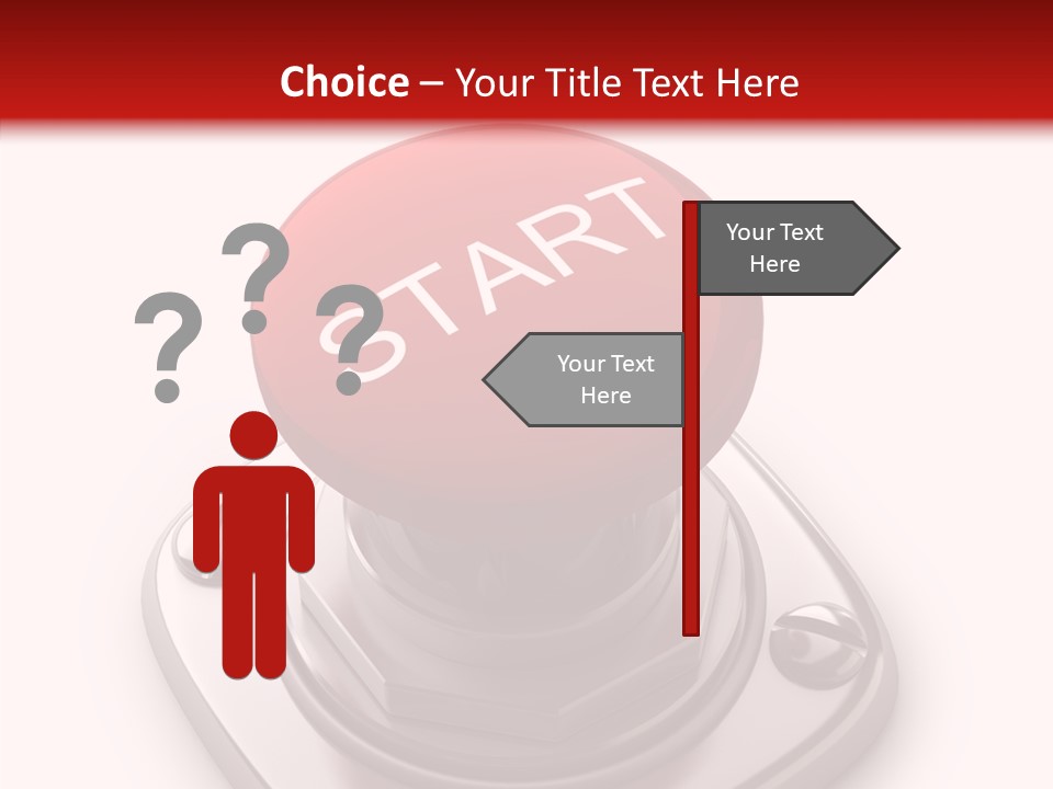 Icon Symbol Warning PowerPoint Template