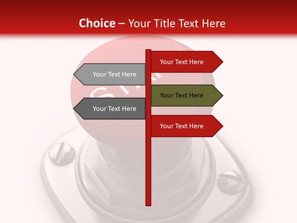 Icon Symbol Warning PowerPoint Template