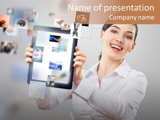 Press Support Worker PowerPoint Template