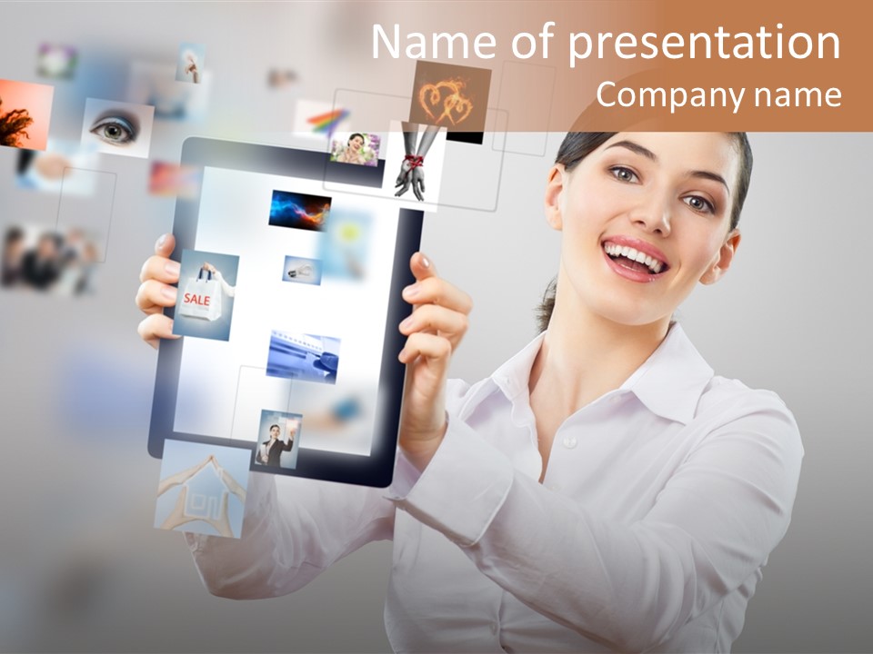 Press Support Worker PowerPoint Template