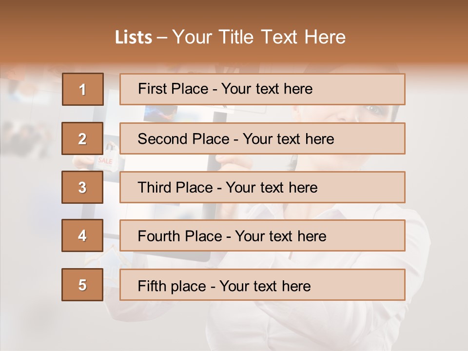 Press Support Worker PowerPoint Template