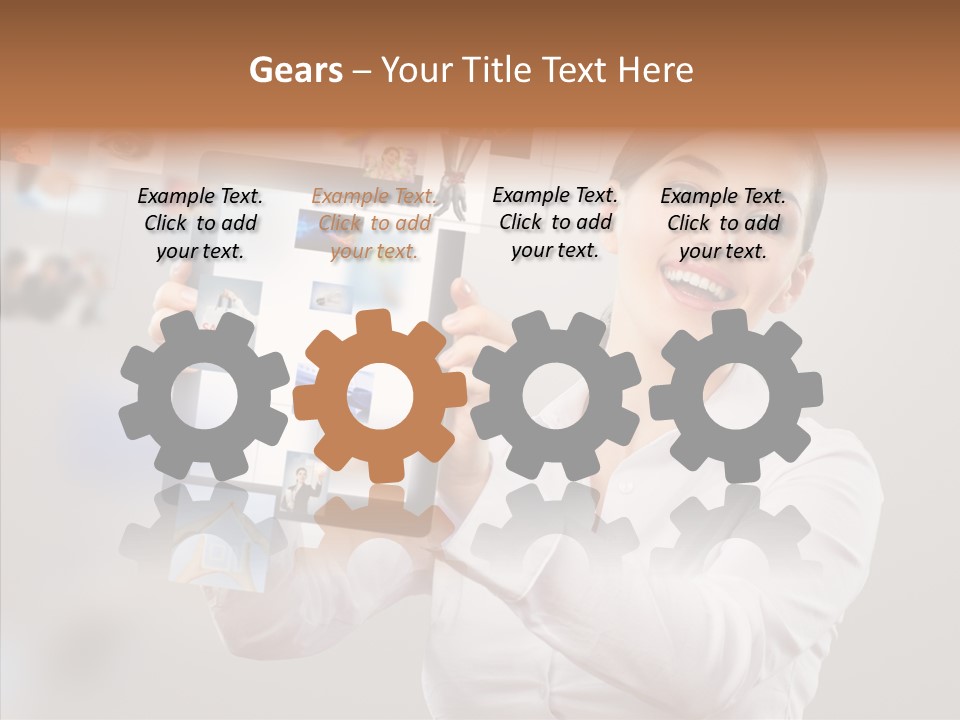 Press Support Worker PowerPoint Template