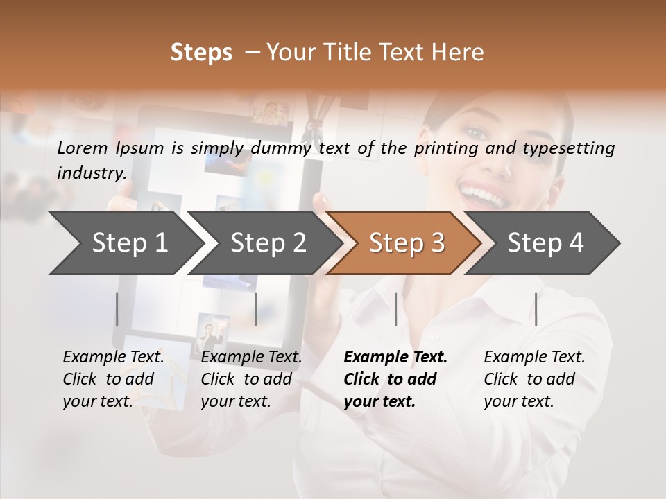 Press Support Worker PowerPoint Template