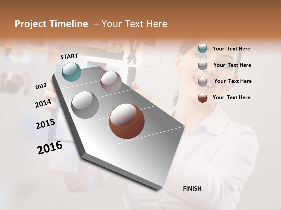 Press Support Worker PowerPoint Template