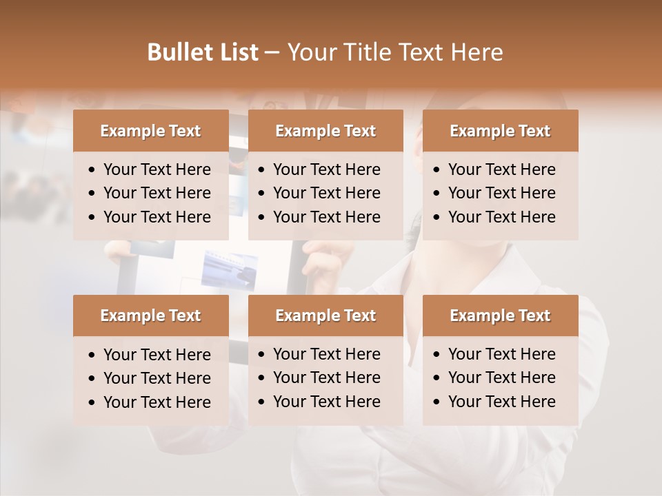 Press Support Worker PowerPoint Template