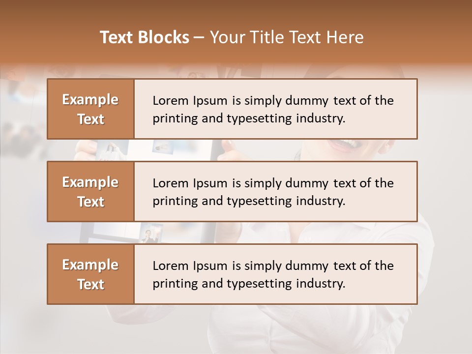Press Support Worker PowerPoint Template