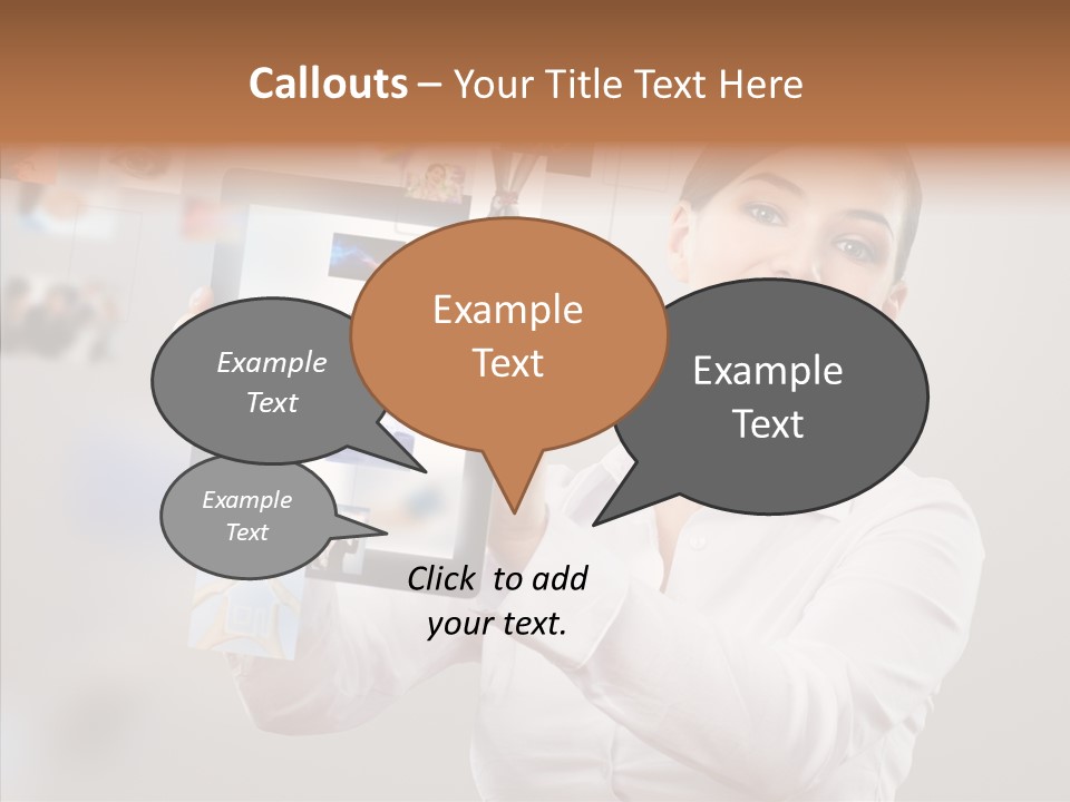Press Support Worker PowerPoint Template