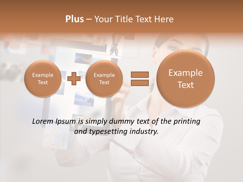 Press Support Worker PowerPoint Template