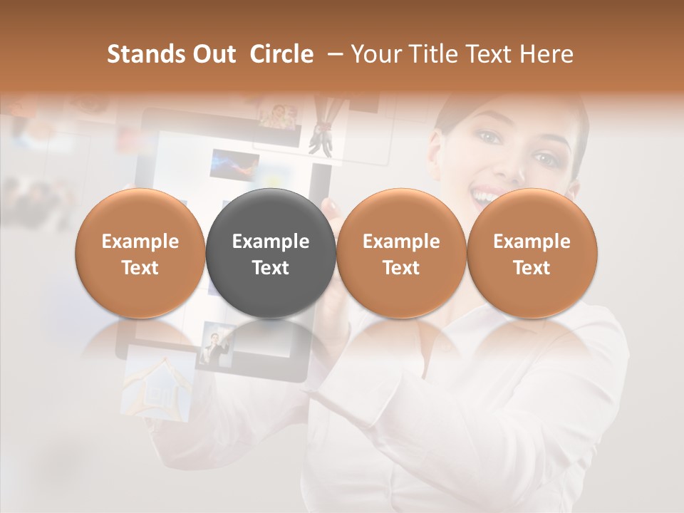 Press Support Worker PowerPoint Template