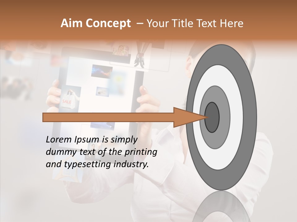 Press Support Worker PowerPoint Template