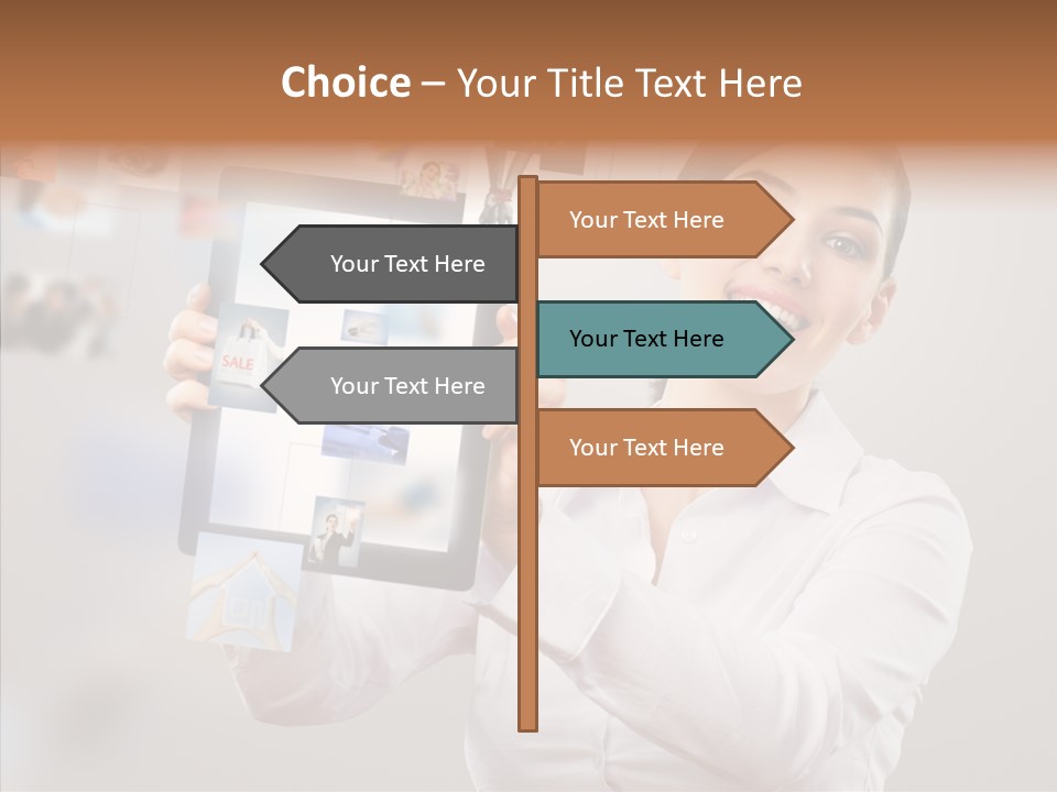 Press Support Worker PowerPoint Template