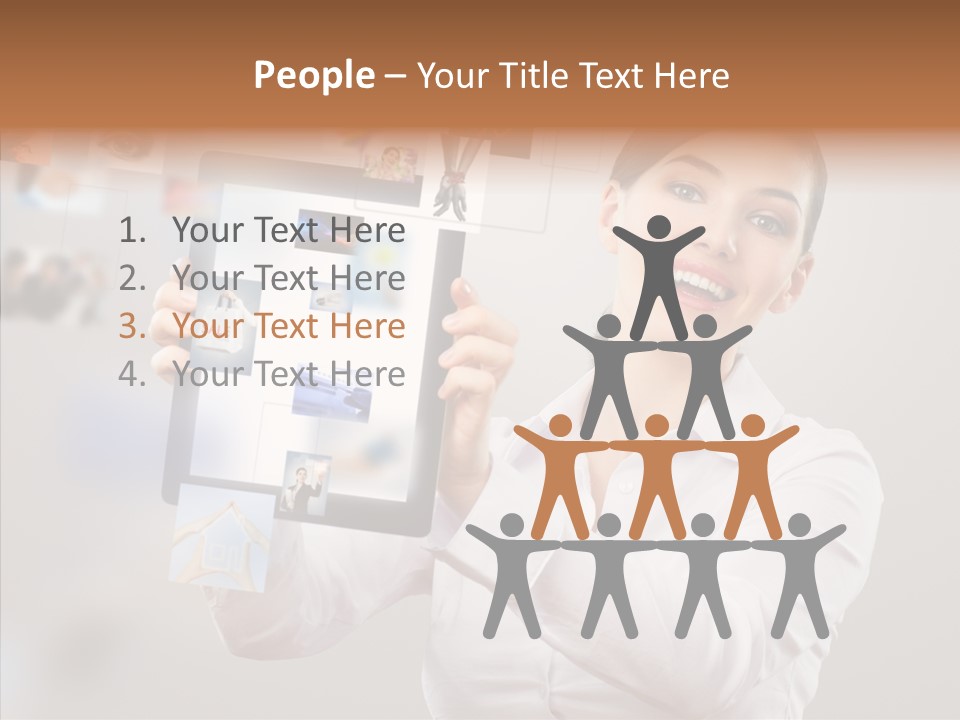 Press Support Worker PowerPoint Template