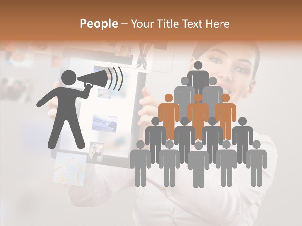 Press Support Worker PowerPoint Template