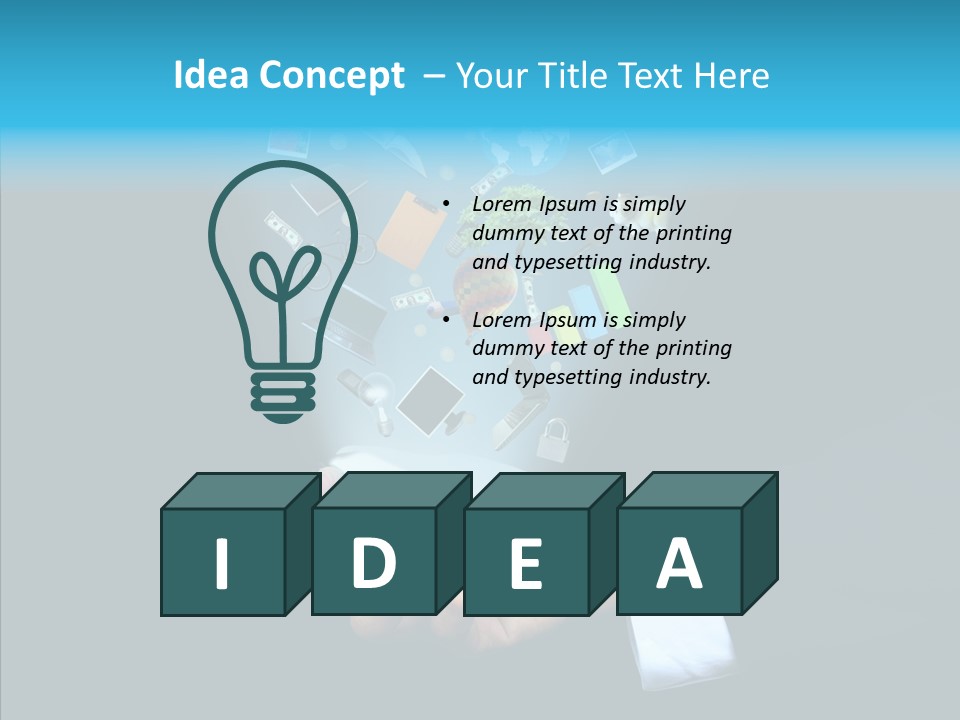 World Generation Desktop PowerPoint Template