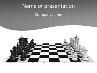 Intelligence Queen Competition PowerPoint Template