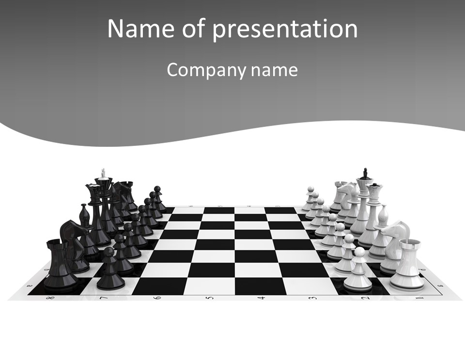 Intelligence Queen Competition PowerPoint Template