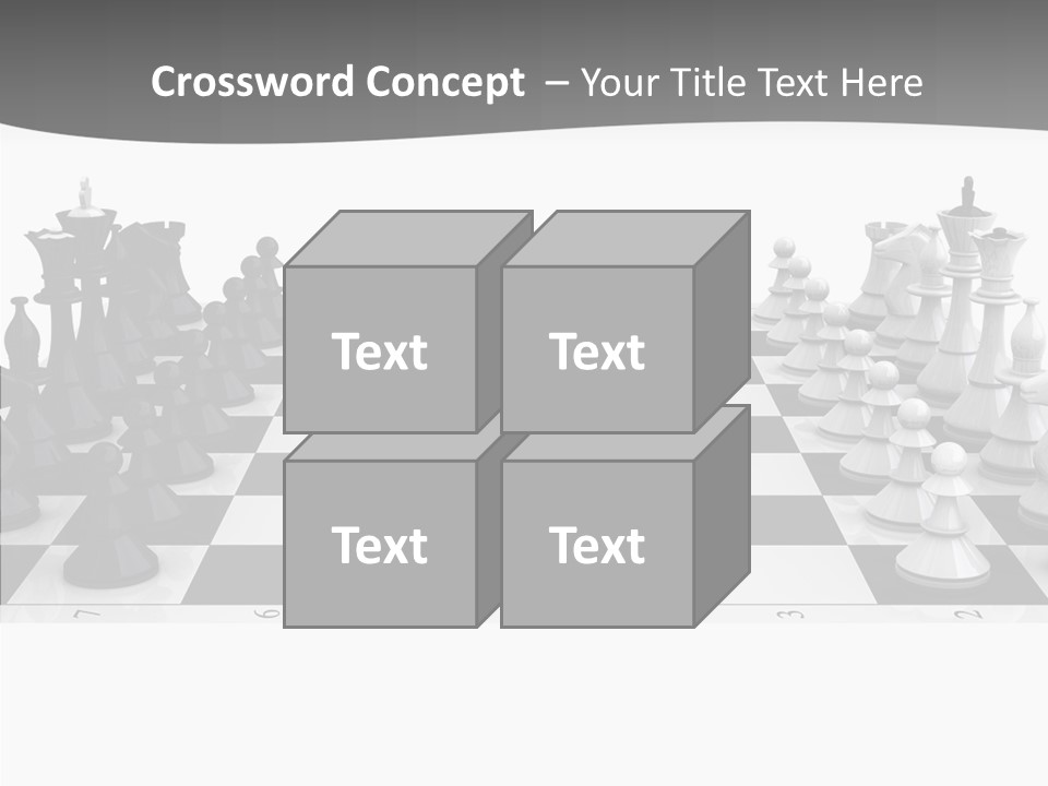 Intelligence Queen Competition PowerPoint Template