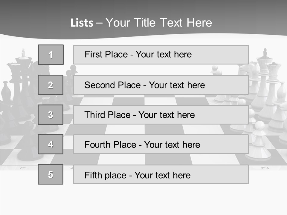 Intelligence Queen Competition PowerPoint Template