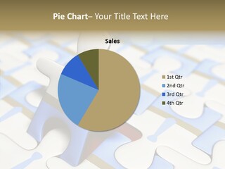 Solution Togetherness Puzzle PowerPoint Template