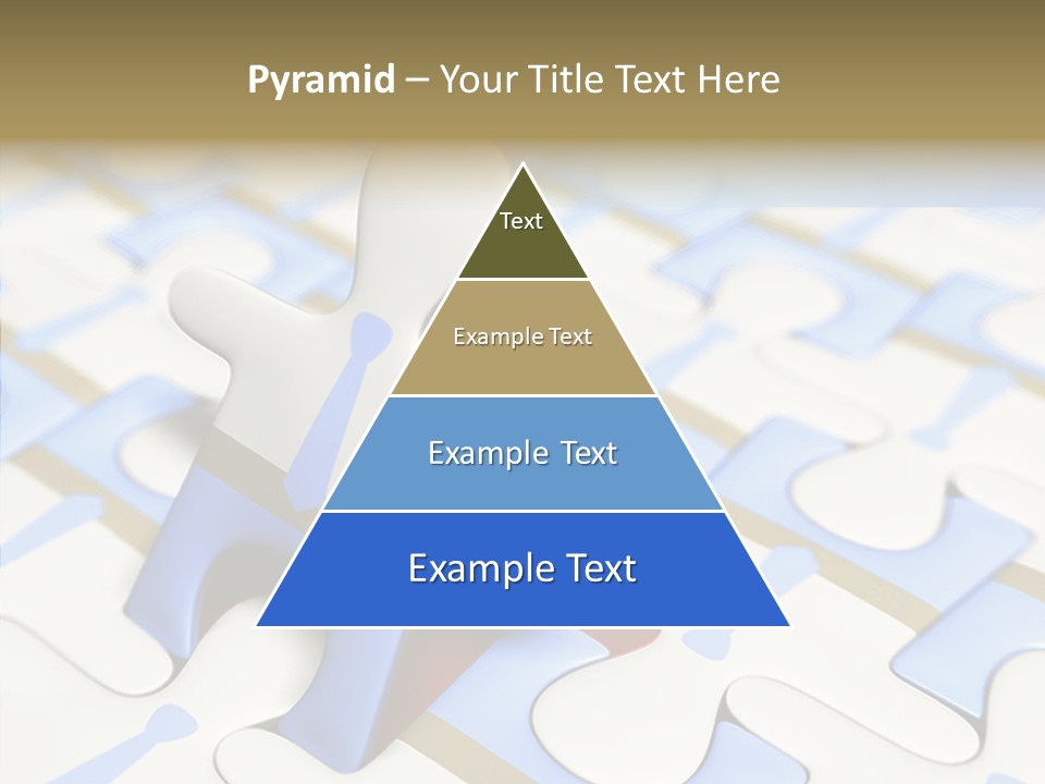 Solution Togetherness Puzzle PowerPoint Template